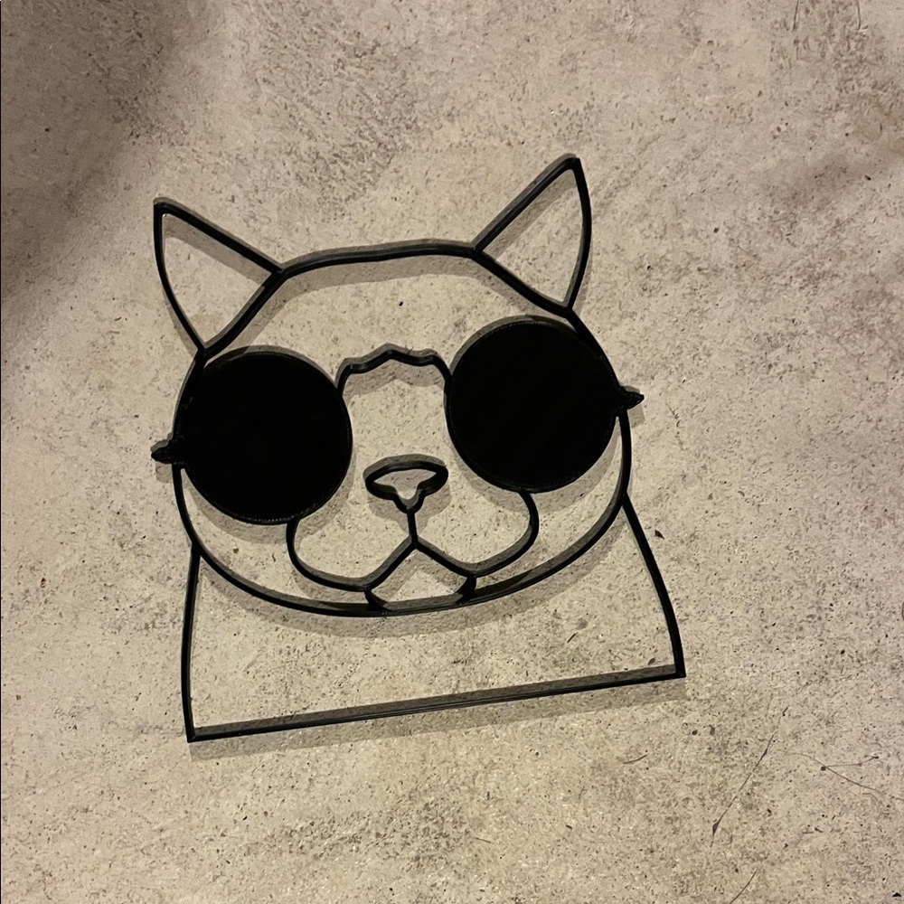 Black Cat Wall Art